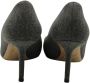 Jimmy Choo Pre-owned Cotton heels Gray Dames - Thumbnail 4