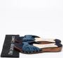 Jimmy Choo Pre-owned Denim sandals Blue Dames - Thumbnail 9