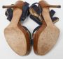 Jimmy Choo Pre-owned Denim sandals Blue Dames - Thumbnail 6