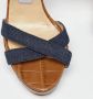 Jimmy Choo Pre-owned Denim sandals Blue Dames - Thumbnail 7