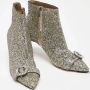 Jimmy Choo Pre-owned Fabric boots Gray Dames - Thumbnail 3
