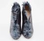 Jimmy Choo Pre-owned Fabric boots Gray Dames - Thumbnail 2