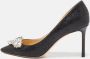 Jimmy Choo Pre-owned Fabric heels Black Dames - Thumbnail 2