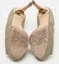 Jimmy Choo Pre-owned Fabric heels Gray Dames - Thumbnail 6