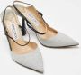 Jimmy Choo Pre-owned Fabric heels Gray Dames - Thumbnail 4