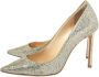 Jimmy Choo Pre-owned Fabric heels Gray Dames - Thumbnail 3