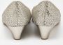 Jimmy Choo Pre-owned Fabric heels Gray Dames - Thumbnail 5