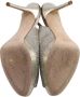 Jimmy Choo Pre-owned Fabric heels Gray Dames - Thumbnail 5