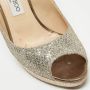 Jimmy Choo Pre-owned Fabric heels Gray Dames - Thumbnail 7