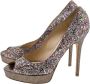 Jimmy Choo Pre-owned Fabric heels Multicolor Dames - Thumbnail 3