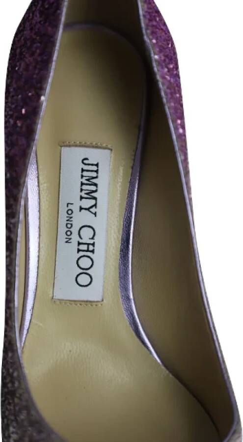 Jimmy Choo Pre-owned Fabric heels Multicolor Dames