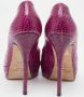 Jimmy Choo Pre-owned Fabric heels Purple Dames - Thumbnail 5