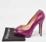 Jimmy Choo Pre-owned Fabric heels Purple Dames - Thumbnail 9