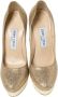 Jimmy Choo Pre-owned Fabric heels Yellow Dames - Thumbnail 2