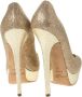 Jimmy Choo Pre-owned Fabric heels Yellow Dames - Thumbnail 4