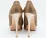 Jimmy Choo Pre-owned Fabric heels Yellow Dames - Thumbnail 5