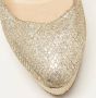 Jimmy Choo Pre-owned Fabric heels Yellow Dames - Thumbnail 6