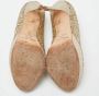 Jimmy Choo Pre-owned Fabric heels Yellow Dames - Thumbnail 6