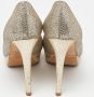 Jimmy Choo Pre-owned Fabric heels Yellow Dames - Thumbnail 5