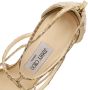 Jimmy Choo Pre-owned Fabric sandals Beige Dames - Thumbnail 6