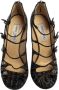 Jimmy Choo Pre-owned Fabric sandals Black Dames - Thumbnail 2