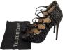 Jimmy Choo Pre-owned Fabric sandals Black Dames - Thumbnail 7