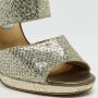 Jimmy Choo Pre-owned Fabric sandals Gray Dames - Thumbnail 7