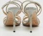 Jimmy Choo Pre-owned Fabric sandals Gray Dames - Thumbnail 5