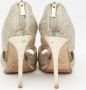 Jimmy Choo Pre-owned Fabric sandals Gray Dames - Thumbnail 5