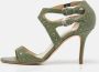 Jimmy Choo Pre-owned Fabric sandals Green Dames - Thumbnail 2