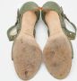 Jimmy Choo Pre-owned Fabric sandals Green Dames - Thumbnail 6
