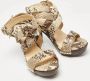 Jimmy Choo Pre-owned Fabric sandals Multicolor Dames - Thumbnail 4