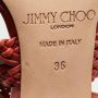 Jimmy Choo Pre-owned Fabric sandals Orange Dames - Thumbnail 8
