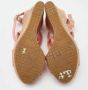 Jimmy Choo Pre-owned Fabric sandals Orange Dames - Thumbnail 6
