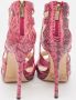 Jimmy Choo Pre-owned Fabric sandals Pink Dames - Thumbnail 5