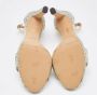 Jimmy Choo Pre-owned Fabric sandals Yellow Dames - Thumbnail 6