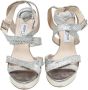 Jimmy Choo Pre-owned Fabric sandals Yellow Dames - Thumbnail 2