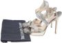 Jimmy Choo Pre-owned Fabric sandals Yellow Dames - Thumbnail 7