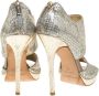 Jimmy Choo Pre-owned Fabric sandals Yellow Dames - Thumbnail 4