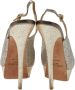 Jimmy Choo Pre-owned Fabric sandals Yellow Dames - Thumbnail 4