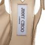 Jimmy Choo Pre-owned Fabric sandals Yellow Dames - Thumbnail 6