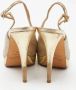 Jimmy Choo Pre-owned Fabric sandals Yellow Dames - Thumbnail 5