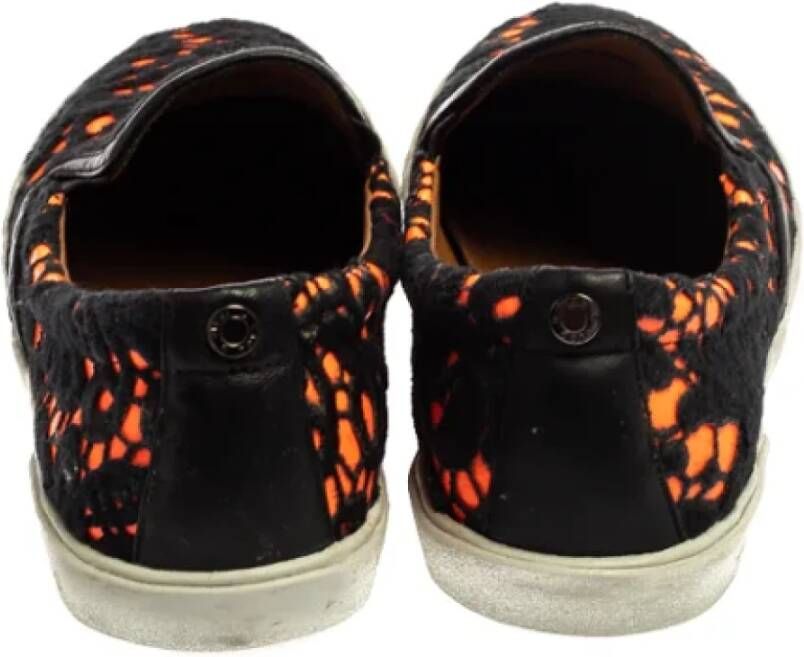 Jimmy Choo Pre-owned Fabric sneakers Black Dames