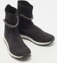 Jimmy Choo Pre-owned Fabric sneakers Black Dames - Thumbnail 4