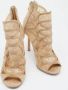 Jimmy Choo Pre-owned Lace boots Beige Dames - Thumbnail 4