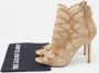 Jimmy Choo Pre-owned Lace boots Beige Dames - Thumbnail 9
