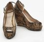 Jimmy Choo Pre-owned Lace heels Beige Dames - Thumbnail 4