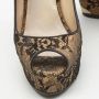 Jimmy Choo Pre-owned Lace heels Beige Dames - Thumbnail 7