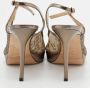 Jimmy Choo Pre-owned Lace heels Brown Dames - Thumbnail 5