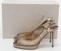 Jimmy Choo Pre-owned Lace heels Brown Dames - Thumbnail 9